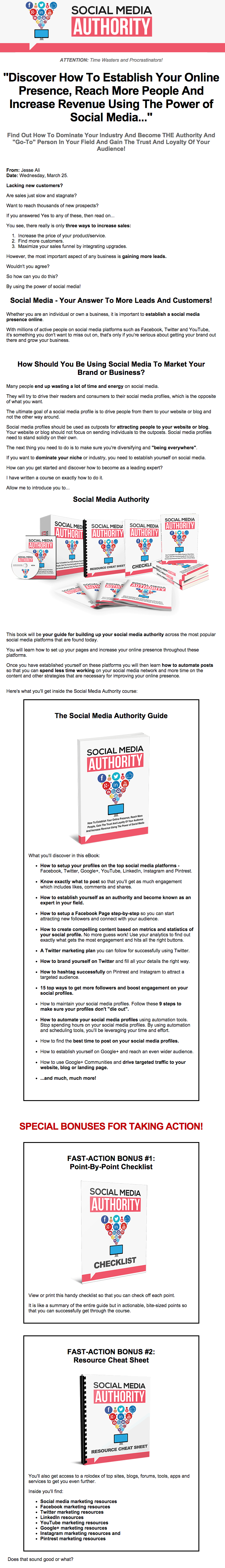 social media authority